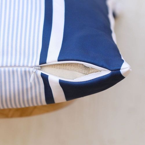 Outdoor Cushion - Palazzo Stripe – Blue/White 50X50 Cm