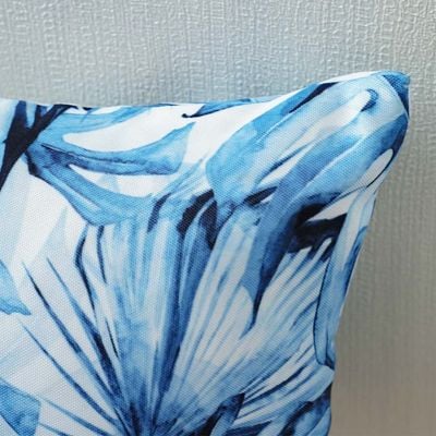 Lumbar Pillow - Exotic – Blue/White - 30X50 Cm