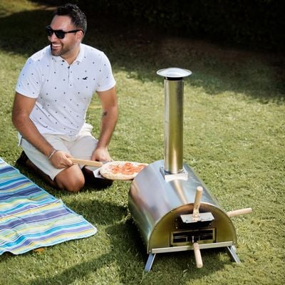 Bad Axe Portable Firewood Outdoor Pizza Oven