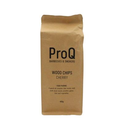 ProQ Smoking Wood Chips - Cherry - Bag (400g) ProQ Smoking Wood Chips - Cherry - Bag (400g)