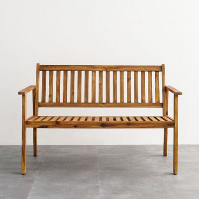 Rozana 4-Seater Sofa Set - Natural Wood