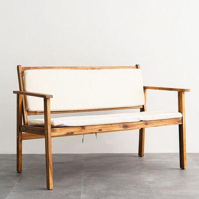 Rozana 4-Seater Sofa Set - Natural Wood