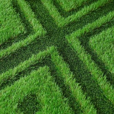 Eco Green 3D Grass - Diamond Design