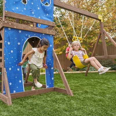 Kidkraft Overlook Challenge Swing Set Playset