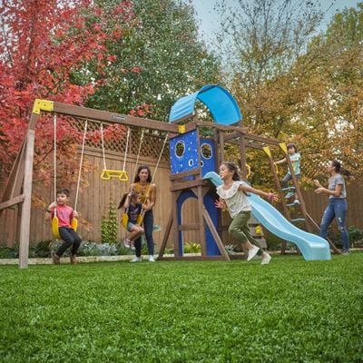 Kidkraft Overlook Challenge Swing Set Playset