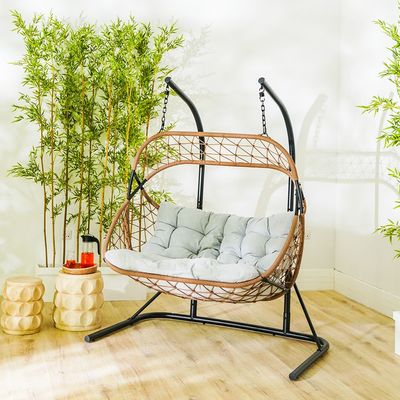 Ezara 2-Seater Swing - Beige