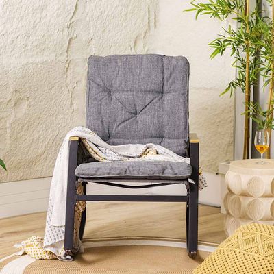 Caty Rocking Chair - Grey