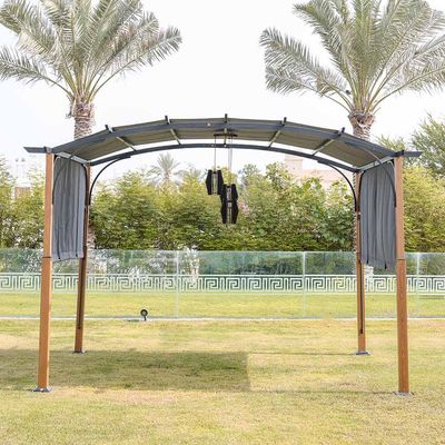 Hazel Deluxe Metal Pergola - 3x3.6 M