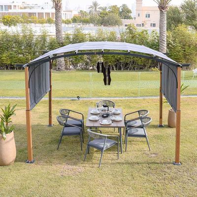 Hazel Deluxe Metal Pergola - 3x3.6 M