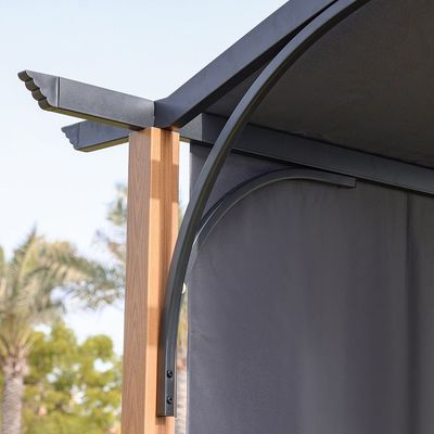 Hazel Deluxe Metal Pergola - 3x3.6 M