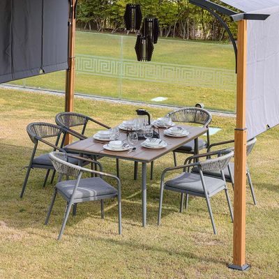 Amanda 1 + 6-Seater Outdoor Dining Set
