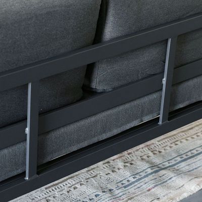 Pebble Corner Sofa Set - Dark Grey