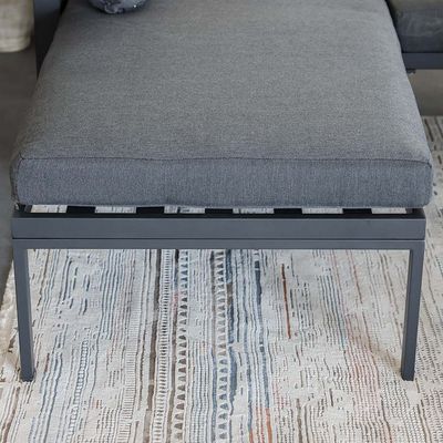 Pebble Corner Sofa Set - Dark Grey