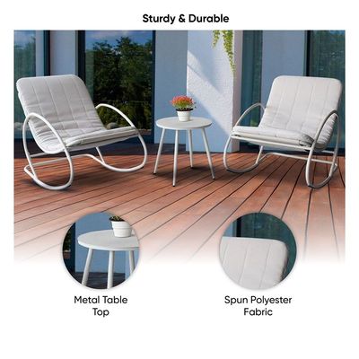 Eliose 1 +2-Seater Balcony Set - Beige