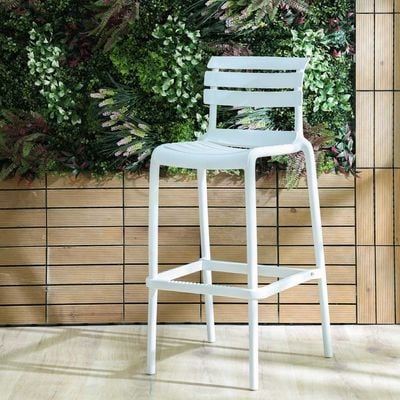 Russo Bar Chair - White