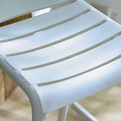 Russo Bar Chair - White