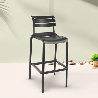 Russo Bar Chair - Black