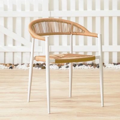 Verde Rope Chair - Beige/White