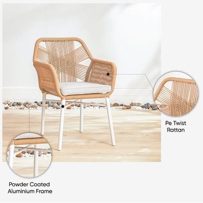 Norte Rope Chair - Beige