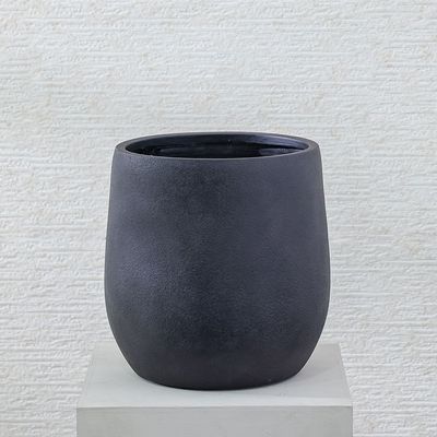 Fiber Clay Pots W. Rough Design 