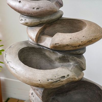 Elgon Fountain - Brown - 64x42x100 CM