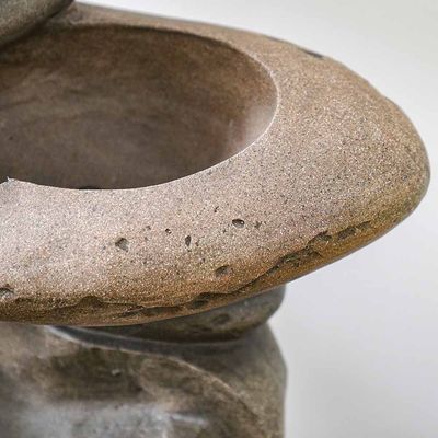 Elgon Fountain - Brown - 64x42x100 CM