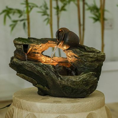 Verona Fountain-Brown-37x17x25 CM