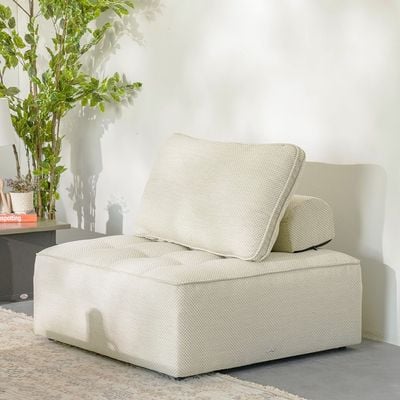 Delight 1-Seater Modular Sofa-Beige