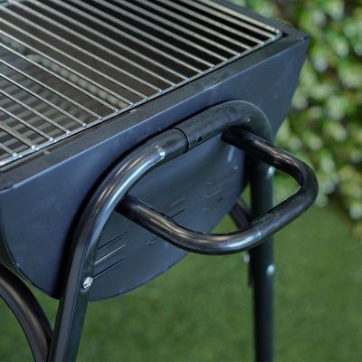 Inferno Basics Charcoal BBQ Grill with Stand - Black - Inf04