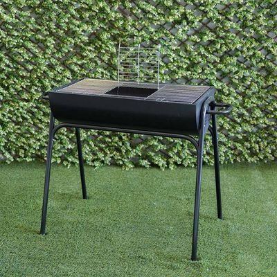 Inferno Basics Charcoal BBQ Grill with Stand - Black - Inf04