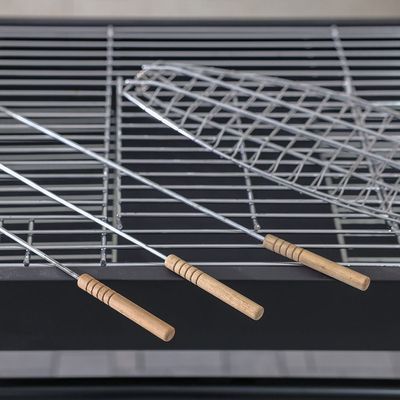 Inferno Basics Charcoal BBQ Grill with Stand - Black - Inf04