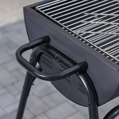 Inferno Basics Charcoal BBQ Grill with Stand - Black - Inf04
