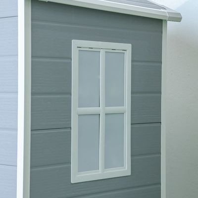 سقيفة تخزين حديقة قوية للغاية مقاس 133.5x103x202 سم