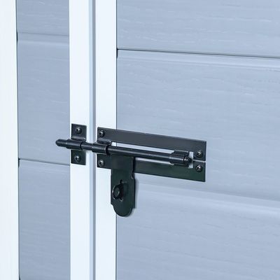 سقيفة تخزين فائقة القوة للحديقة مقاس 149.8x122x192.5 سم