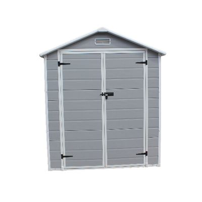 سقيفة تخزين فائقة القوة للحديقة مقاس 182x134x210 سم