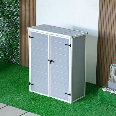 Ultra Strong Garden Storage Shed 143X63X168 Cm