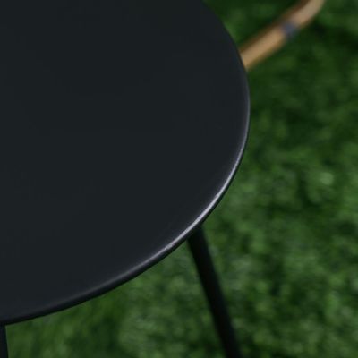 Iron Coffee Table - Black
