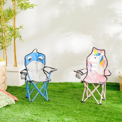 Kids’ Folding Chair - Blue - 32x32x53 cm 