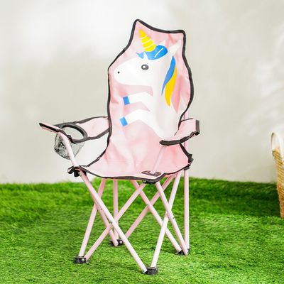 Kids’ Folding Chair - Pink - 32x3x53 cm 