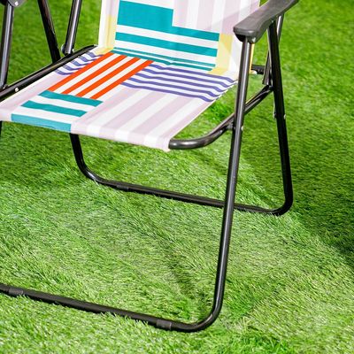 Picnic Folding Chair, 52X44X75Cm - Multi Color