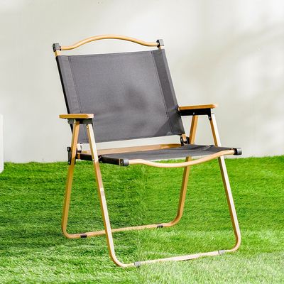 Foldable Camping Chair - Black - 54x47x76 cm