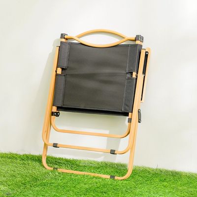 Foldable Camping Chair - Black 54X47X76 Cm