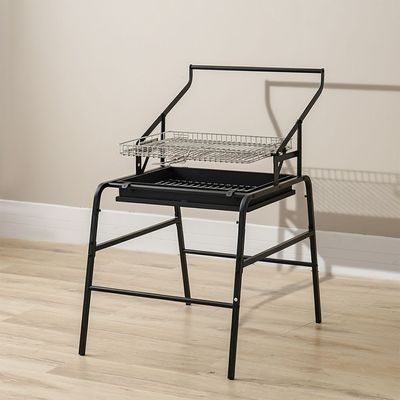 Reversible BBQ - Black - L820XW660XH1080 MM