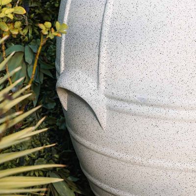 Fiber Glass Pot with Dot Design - 76x76x92 CM