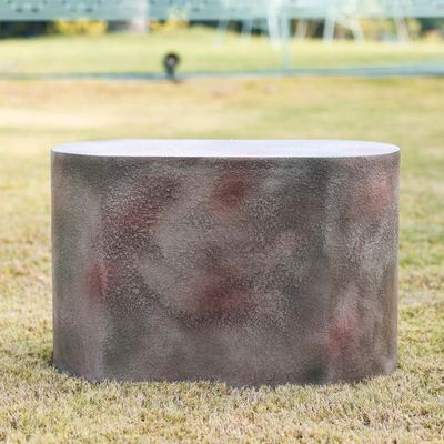 Decorative Outdoor Oval Stool - 60x30x40 CM