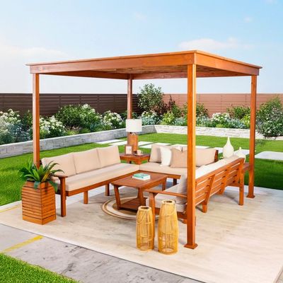Inaya Sofa cum Gazebo - 2.9x2.9x2.3 M - AIDH60101
