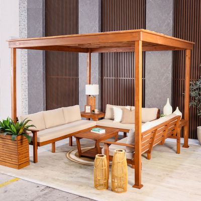 Inaya Sofa cum Gazebo - 2.9x2.9x2.3 M - AIDH60101