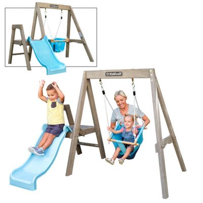 Kidkraft First Play Wooden Swing Set