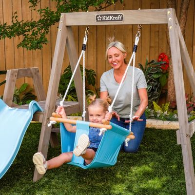 Kidkraft First Play Wooden Swing Set