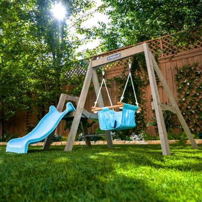 Kidkraft First Play Wooden Swing Set